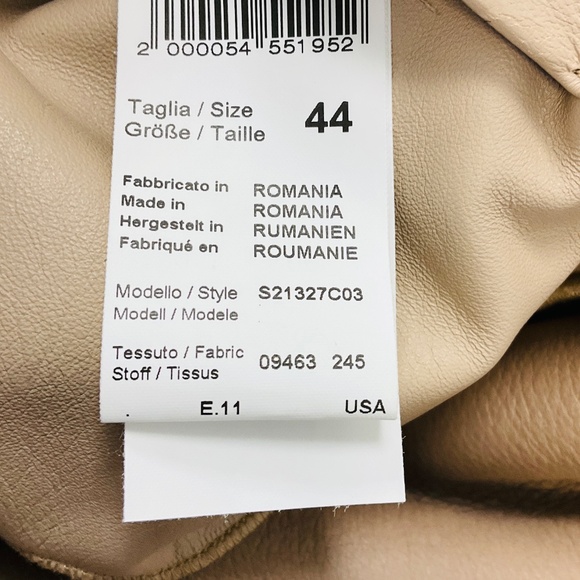 PESERICO BEIGE SHEARLING AND SUEDE COAT - Picture 5 of 5